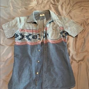 Vans casual button down